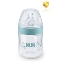 NUK NUK Natur Sense tåteflaske 150 ml Turkis Smokk Stl 1 Small One Size