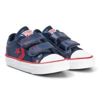 Converse Navy Star Player 2V OX Infants Trainers 26 (UK 10)
