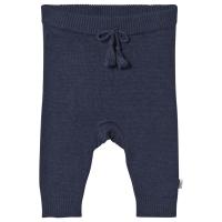 Hust&Claire Tiny Knit Bukser Blå 62 cm (2-4 mnd)