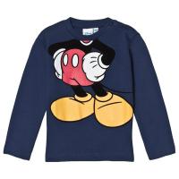 Disney Mickey Mouse T-skjorte Blå 4 år