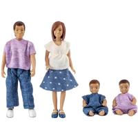 Lundby Dukkefamilie med to babyer 4 - 7 years