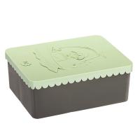 Blafre Coast Lunch Box med 3 rom, Light Green One Size