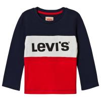Levis Kids Color Block T-Shirt Marineblå/Rød 14 years