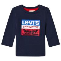 Levis Kids Authentic Logo Genser Marineblå 6 months