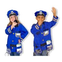 Melissa & Doug Role Play Costume Set, Police Officer 3 - 6 år
