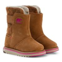 Sorel Children Rylee™ Camo Støvler Elk/Pink Ice 28 EU