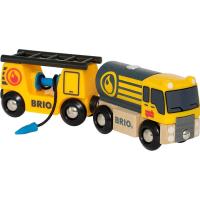 BRIO BRIO World - 33907 Bensinbil med vogn 3 - 8 years