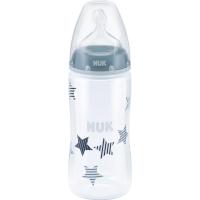 NUK Tåteflaske, First Choice+, Anti Kolikk, PP, 300 ml, Blå One Size