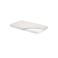 Stokke Stokke HOME Bed Fitted Sheet 2-P White/Beige Checks One Size