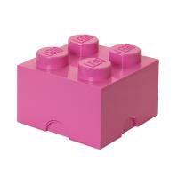 LEGO Inredning LEGO, Oppbevaring, 4 Rosa One Size