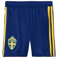 Sweden National Team Sweden 2018 World Cup Home Shorts 13-14 Years