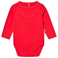 A Happy Brand Baby bodysuit i rød 74/80 cm