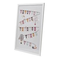 FORM Living Poster w Frame Pennants ABC One Size