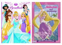 Disney Princess Tegnebok & Aktivitetsbok 2-pack 3 - 9 years