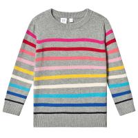 Gap Crazy Stripe genser i Heather grå L (10-11 år)