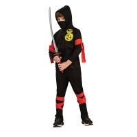Play Ninja Kostyme Størrelse Medium 5 - 7 år
