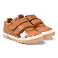 Bisgaard Velcro Shoe Cognac 25 EU