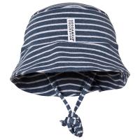 Geggamoja Uv Sun Hat Classic Marin Blue Stripe 10 mnd-2 år