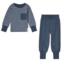 Geggamoja Pyjamas 2-Pcs Classic Marin Blue Stripe 74/80 cm