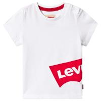 Levis Kids Side Logo t-skjorte i hvit 24 Months
