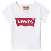 Levis Kids Batwing t-skjorte i hvit med logo 4 years