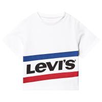 Levis Kids Kort t-skjorte i hvit med logo 2 years