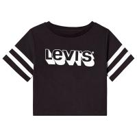 Levis Kids Kort t-skjorte i svart med logo 14 years