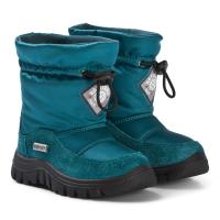 Naturino Varna Waterproof Suede Boots Bright Blue 32 (UK 13)