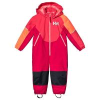 Helly Hansen Pink Colourblock Rider Insulated Kids Ski Suit 4 years