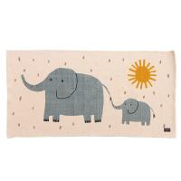 Roommate Elefant Teppe 140 x 70 One Size