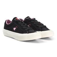 Converse Black Hello Kitty One Star Trainers 33 (UK 1)