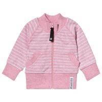 Geggamoja Zipsweater Classic Pink Daisy Stripe 62/68 cm
