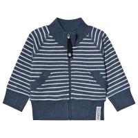 Geggamoja Zipsweater Classic Marin Blue Stripe 98/104 cm