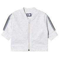 Max Collection Sweatshirt W Zip Grey 80 cm (9-12 mnd)