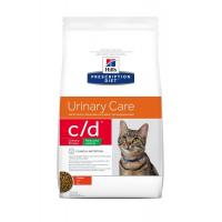 Diet Feline C/D Urinay Stress Reduced Calorie Chicken 1,5 kg