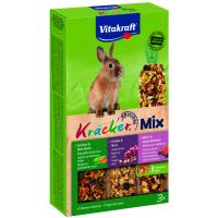 Vitakraft Kräcker Grønnsak/Nøtt/Skogsbær 3-pack Kanin