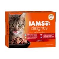 Iams Delights in jelly Multipack Land & Sea 12 x 85 g
