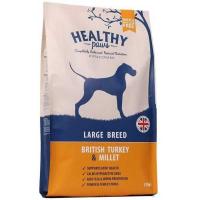 Healthy Paws British Turkey and Millet Large Breed Adult 12 kg