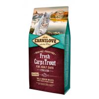Carnilove Cat Fresh Carp & Trout Sterilised 6 kg