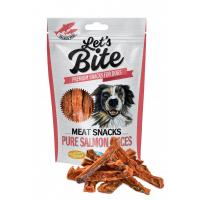 Lets Bite Meat Snacks Pure Salmon Slices